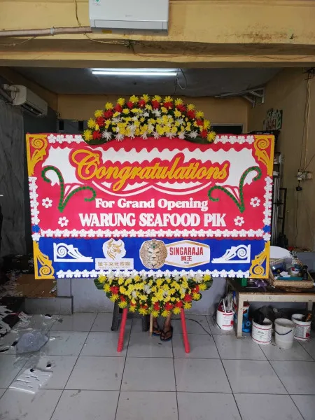 Papan Bunga Ucapan Selamat Tangerang Kota